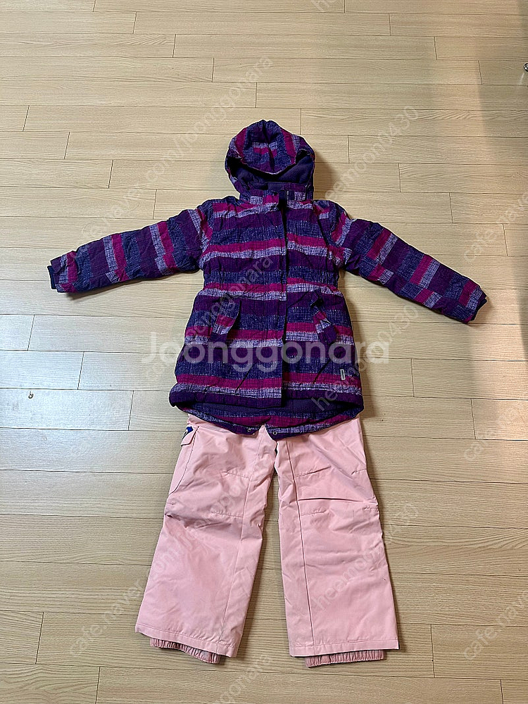 키즈 여아 스키복--0